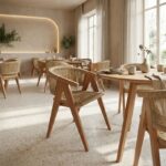 Πολυθρόνα Wolly pakoworld teak ξύλο και pe σχοινί σε φυσική απόχρωση 60x60x76εκ - Image 2