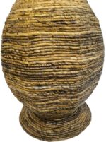 Διακοσμητικό βάζο Strail Inart banana rope σε φυσική απόχρωση Φ40x100εκ - Image 3