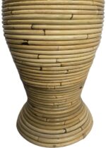 Βάζο Virnia Inart pe rattan σε φυσική απόχρωση Φ40x70εκ - Image 3