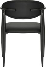 Πολυθρόνα Kalone pakoworld pu σε μαύρη απόχρωση 56x55x78εκ - Image 6