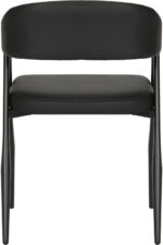 Πολυθρόνα Sezan pakoworld pu σε μαύρη απόχρωση 56x55x78εκ - Image 6