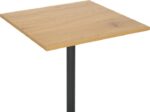 Τραπέζι Nerobian pakoworld mdf σε sonoma απόχρωση 60x60x75εκ - Image 5