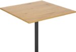 Τραπέζι Nerobian pakoworld mdf σε sonoma απόχρωση 70x70x75εκ - Image 5