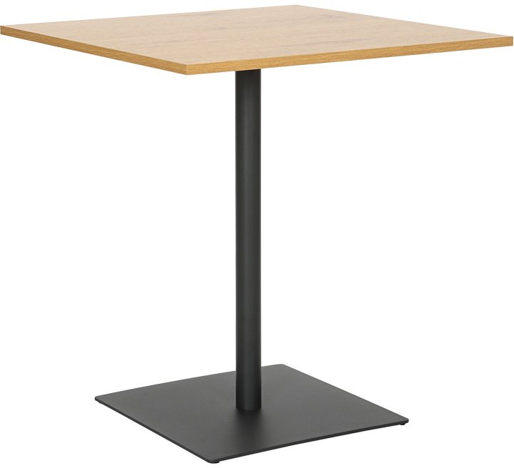 350-000039 Τραπέζι Nerobian pakoworld mdf σε sonoma απόχρωση 70x70x75εκ - Image 1