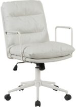Καρέκλα γραφείου διευθυντη Kreno pakoworld PES γκρι 56x67x89-97εκ