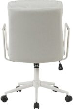 Καρέκλα γραφείου διευθυντη Kreno pakoworld PES γκρι 56x67x89-97εκ - Image 6