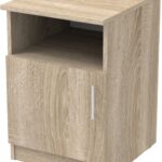 Κομοδίνο Galdi pakoworld σε sonoma απόχρωση 40x45x60εκ