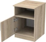 Κομοδίνο Galdi pakoworld σε sonoma απόχρωση 40x45x60εκ - Image 3