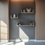 Ραφιέρα τοίχου Derva pakoworld σε oak απόχρωση 30x15x10cm - Image 2