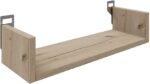 Ραφιέρα τοίχου Derva pakoworld σε oak απόχρωση 45x15x10cm