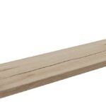 Ραφιέρα τοίχου Derva pakoworld σε oak απόχρωση 60x15x10cm