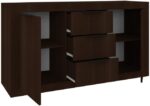 Μπουφές Doha pakoworld σε wenge απόχρωση 150x45x80.5εκ - Image 3