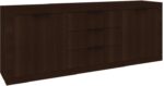 Μπουφές Doha pakoworld σε wenge απόχρωση 210x45x80.5εκ - Image 2