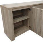 Μπουφές Kalya pakoworld σε sonoma απόχρωση 220x49x89.5εκ - Image 6