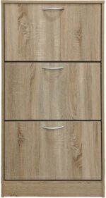 Παπουτσοθήκη Savaz pakoworld σε sonoma απόχρωση 60x24x114εκ - Image 5