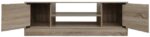 Έπιπλο τηλεόρασης Sasa pakoworld σε sonoma απόχρωση 120x35x41.5εκ - Image 3