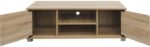 Έπιπλο τηλεόρασης Serank pakoworld σε sonoma απόχρωση 120x40x40εκ - Image 3