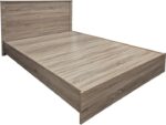 Κρεβάτι Athos pakoworld σε sonoma απόχρωση 140x200εκ - Image 3