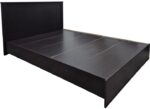 Κρεβάτι Athos pakoworld σε wenge απόχρωση 140x200εκ - Image 3