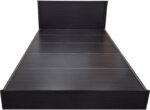 Κρεβάτι Athos pakoworld σε wenge απόχρωση 160x200εκ - Image 5