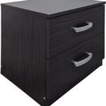 Κομοδίνο Athos pakoworld σε wenge απόχρωση 48x40x41.5εκ