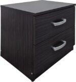 Κομοδίνο Athos pakoworld σε wenge απόχρωση 48x40x41.5εκ
