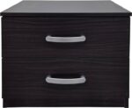 Κομοδίνο Athos pakoworld σε wenge απόχρωση 48x40x41.5εκ - Image 3