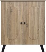 Παπουτσοθήκη-ντουλάπι Cathi pakoworld sonoma 80x34x95εκ - Image 4