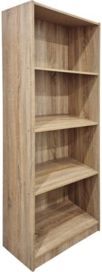 Βιβλιοθήκη Kendy pakoworld sonoma 60x30x167εκ