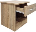 Κομοδίνο Bedy pakoworld sonoma 40x34x42εκ - Image 2
