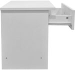Κομοδίνο Bedy pakoworld λευκό 40x34x42εκ - Image 4