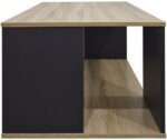 Τραπέζι σαλονιού Zelegan pakoworld sonoma-ανθρακί 90x60x44.5εκ - Image 4