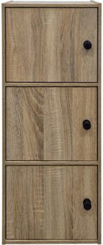 Ντουλάπα-στήλη Wirdia pakoworld sonoma 30.5x24x71.5εκ - Image 3