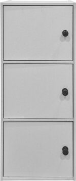 Ντουλάπα-στήλη Wirdia pakoworld λευκό 30.5x24x71.5εκ - Image 3