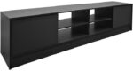 Έπιπλο τηλεόρασης Tivia pakoworld ανθρακί 180x35x41.5εκ - Image 3