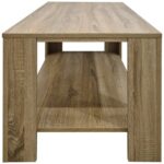 Τραπέζι σαλονιού Votalo I pakoworld sonoma 90x50x45εκ - Image 4