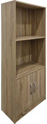 Βιβλιοθήκη Tekaro pakoworld sonoma 60x30x120εκ