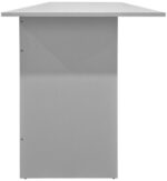 Γραφείο εργασίας Taule pakoworld λευκό 120x60x74εκ - Image 3