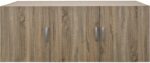 Πατάρι ντουλάπας τρίφυλλο Alvia pakoworld sonoma 150x51x60εκ - Image 3