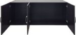 Πατάρι ντουλάπας τρίφυλλο Alvia pakoworld wenge 150x51x60εκ - Image 2
