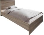 Σετ Κρεβατοκάμαρας Athos Sonoma με Κρεβάτι 90x190εκ Σετ 3τεμ - Image 2