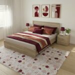 Σετ Κρεβατοκάμαρας Athos Sonoma με Κρεβάτι 160x200εκ Σετ 3τεμ
