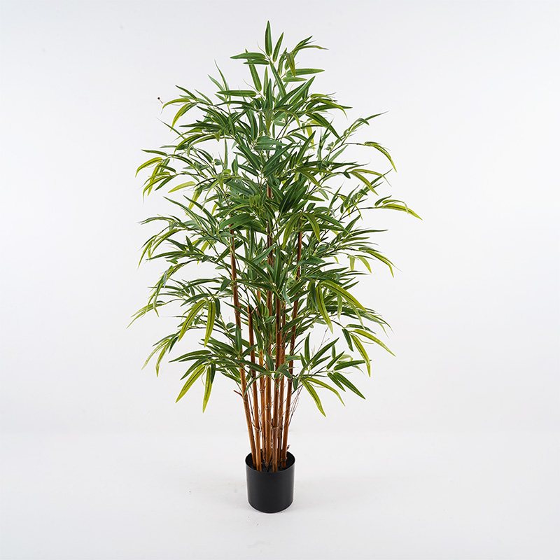 391-000012 Διακοσμητικό φυτό σε γλάστρα Rhapis Palm Inart πράσινο Φ60x120εκ - Image 1