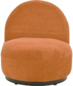 Πολυθρόνα Zenny pakoworld υφασμα terracotta 64x85x68εκ - Image 4