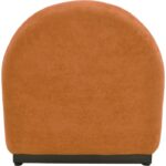 Πολυθρόνα Zenny pakoworld υφασμα terracotta 64x85x68εκ - Image 5
