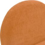 Πολυθρόνα Zenny pakoworld υφασμα terracotta 64x85x68εκ - Image 6