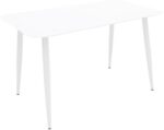 Τραπέζι Vista pakoworld αλουμίνιο σε λευκη απόχρωση 150x80x72εκ