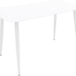 Τραπέζι Vista pakoworld αλουμίνιο σε λευκη απόχρωση 150x80x72εκ