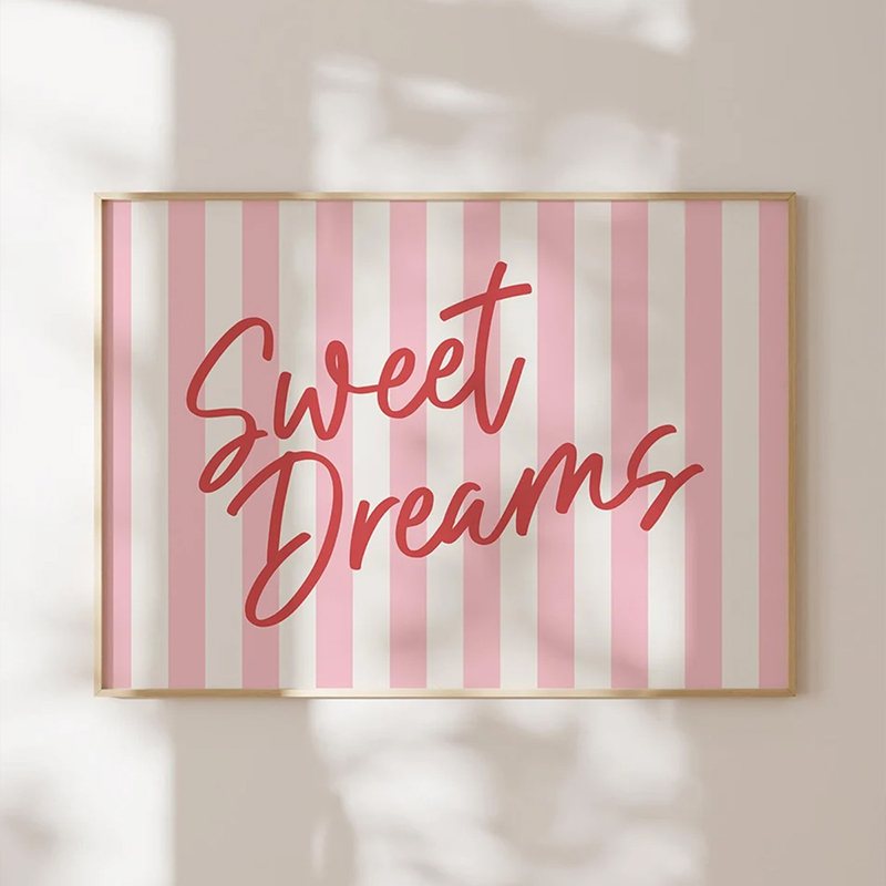 409-000061 Πίνακας Sweete pakoworld με ψηφιακή εκτύπωση και πλαίσιο 48x1.5x33εκ - Image 1
