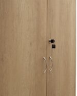 Ντουλάπα γραφείου επαγγελματική Amazon pakoworld χρώμα sonoma 80x40x200εκ - Image 5